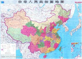 中国全图(1:6600000)(哈尔滨地图出版社)图片