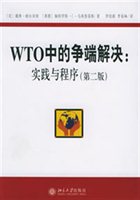 WTO中的争端解决：实践与程序（第2版）