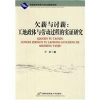 欠薪与讨薪：工地政体与劳动过程的实证研究
